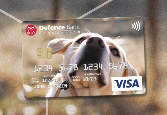 The Defence Bank Foundation Credit Card.